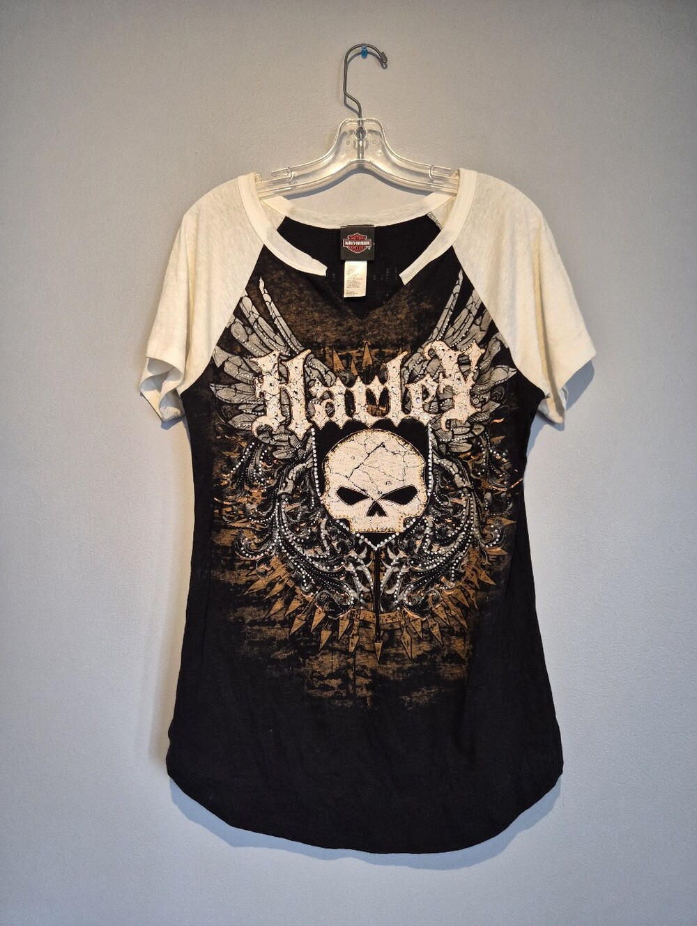 Harley Davidson Hawaii Studded Graphic T-Shirt | Size Large